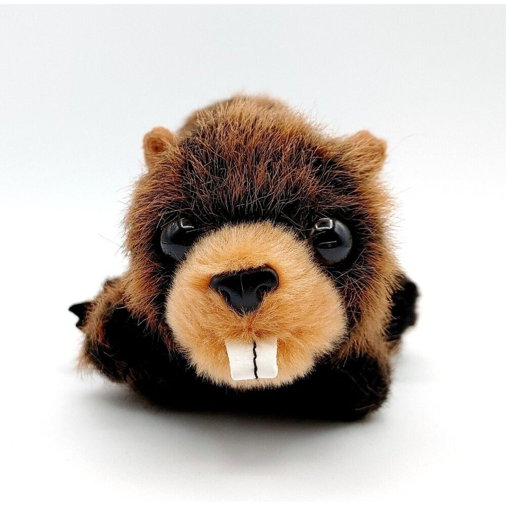 Stuffed Animal House Realistic Beaver Plush 7" Stuffed Animal